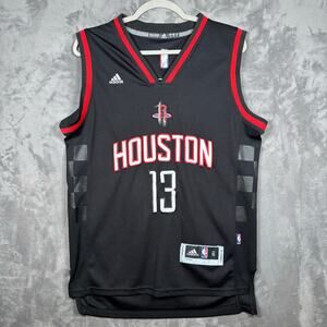 Adidas James Harden #13 Houston Rockets Jersey Men’s S Black NBA Swingman